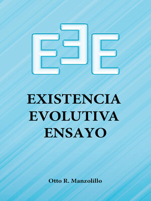 cover image of Existencia evolutiva